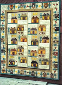 Home sweet primitive home quilt pattern