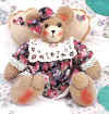 Bearly an angel.  Pattern includes 12" bear angel with big sculpted feet.