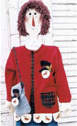 snowman jacket and purse pattern